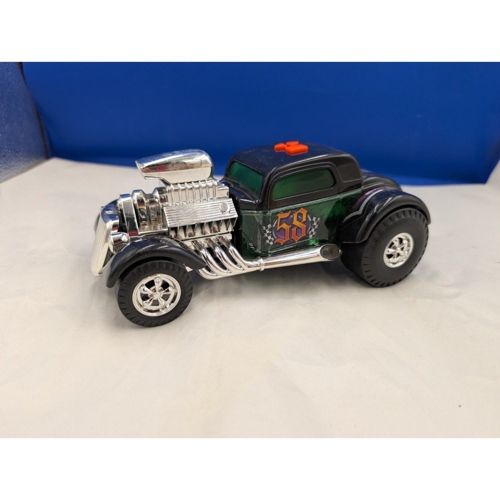 Toy State Road Rippers Big Motor Hot Rod Tested Works Ford Lights Sounds Rolls